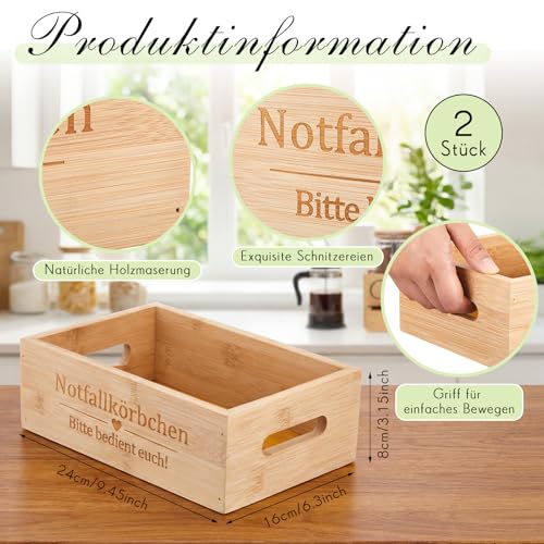 Cajas de Bambú de Emergencia Hestya para Baños de Invitados en Bodas 3