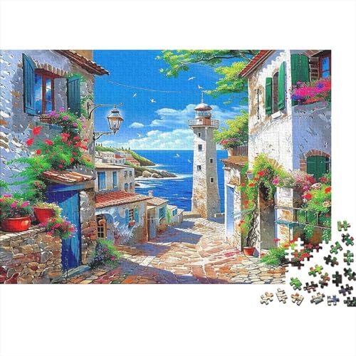 Puzzle de 1000 piezas premium: cartón resistente y encaje perfecto de 70 x 50 cm