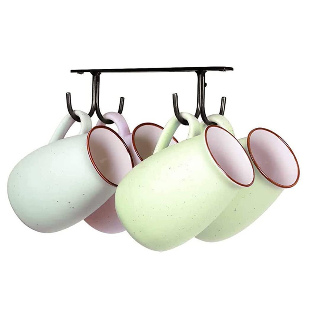 Porte-gobelet à Café, 6 Crochets Pour Tasses Sous L'armoire, Porte