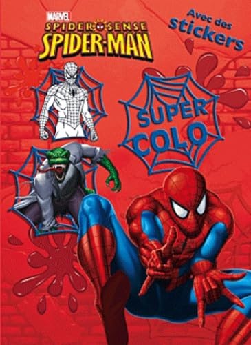  Spider-sense Spider-man: Super colo avec des stickers