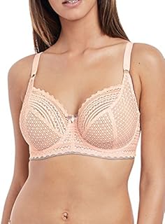 Freya Women's Daisy Lace Underwire Balcony Bra, Blush, 32F