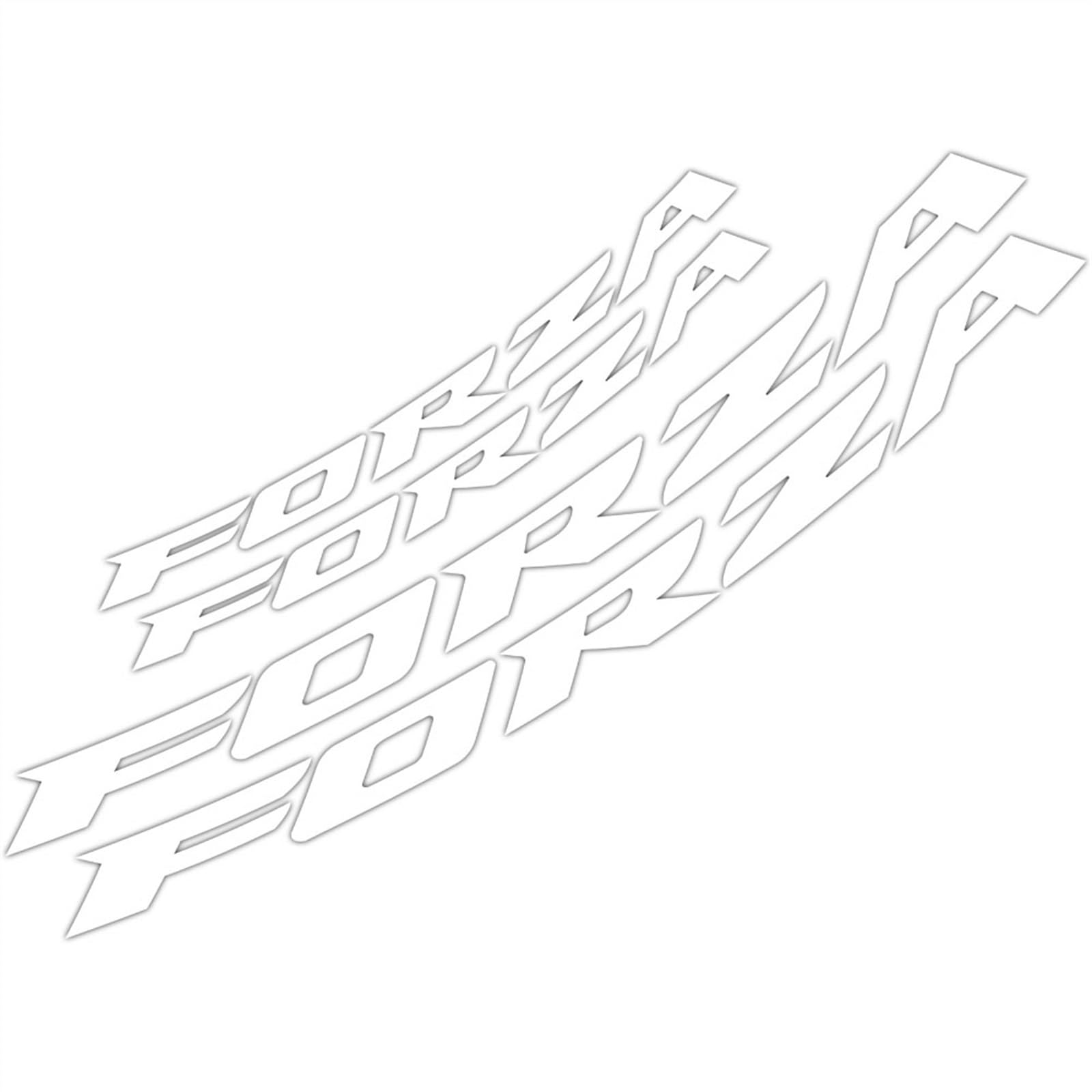 Motorcycle Wheel Sticker Reflective Rim Scooter Stripe Decal Accessories for Forza 125 250 300 350 750 MF13 Decorative(OneColor)