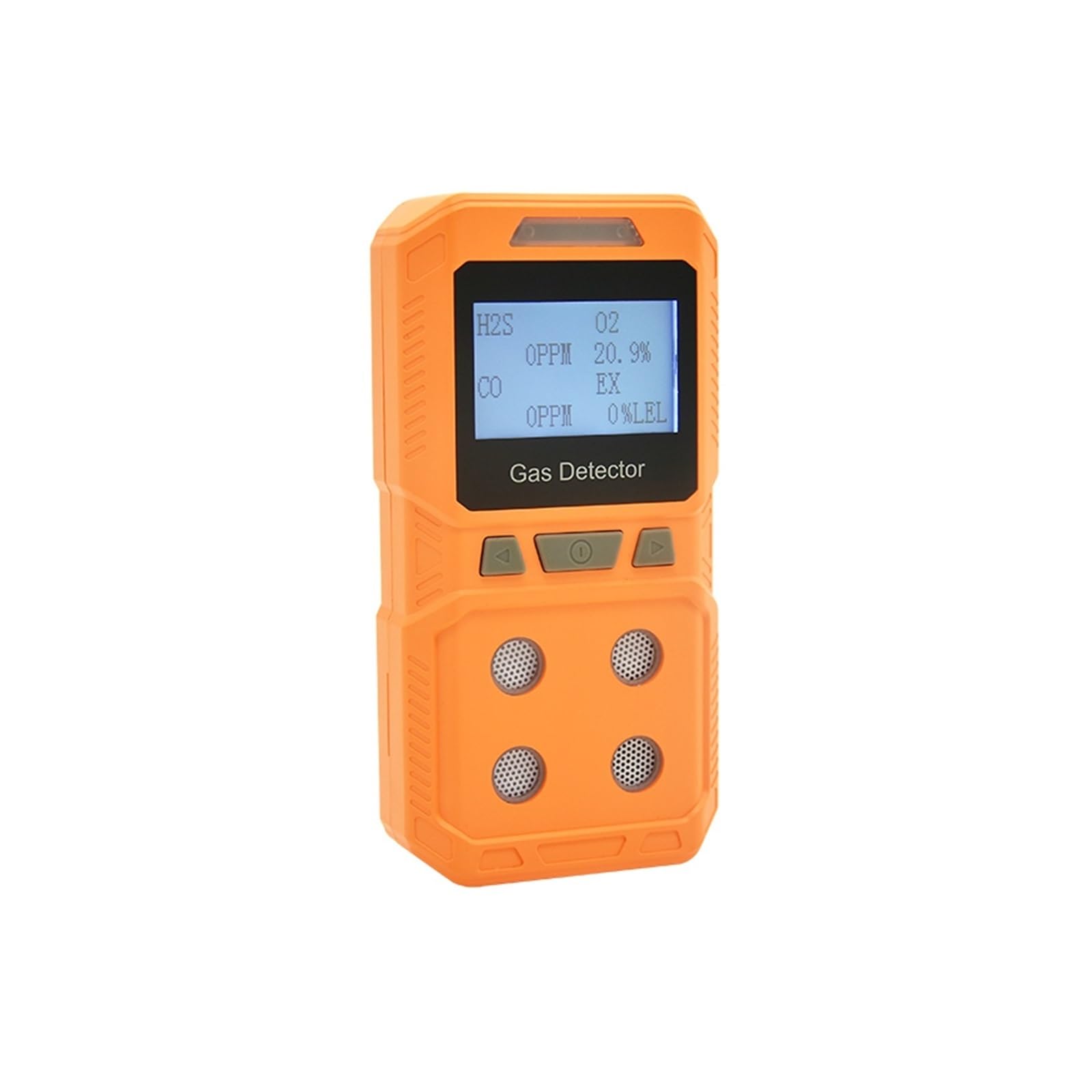 Detector de Gases, Detector de Gas difusión portátil Cuatro en uno, a Prueba explosiones, alarmas detección Gases combustibles tóxicos y peligrosos AGG24A(Diffused NO2)