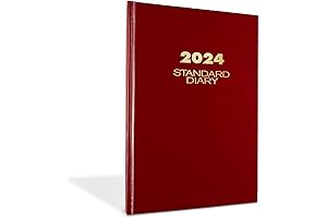 AT-A-GLANCE 2024 Dairy: A Daily Diary Planner for Enhanced Organization
