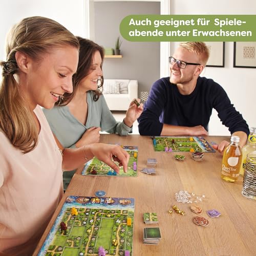 Haba 300932 – Karuba, Strategie- und Brettspiel für die ganze Familie, ein fesselndes Legeabenteuer für 2-4 Schatzjäger ab 8 Jahren - 6