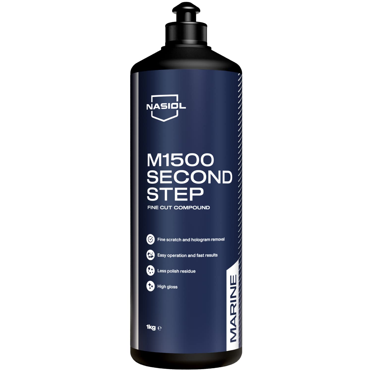 Nasiol M1500 Fine Cut Compound for Marine Vessels Polishing 1Kg