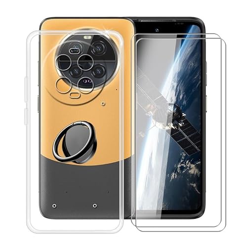 YQINHHME Clear Case for Ulefone Armor 23 Ultra (6.78