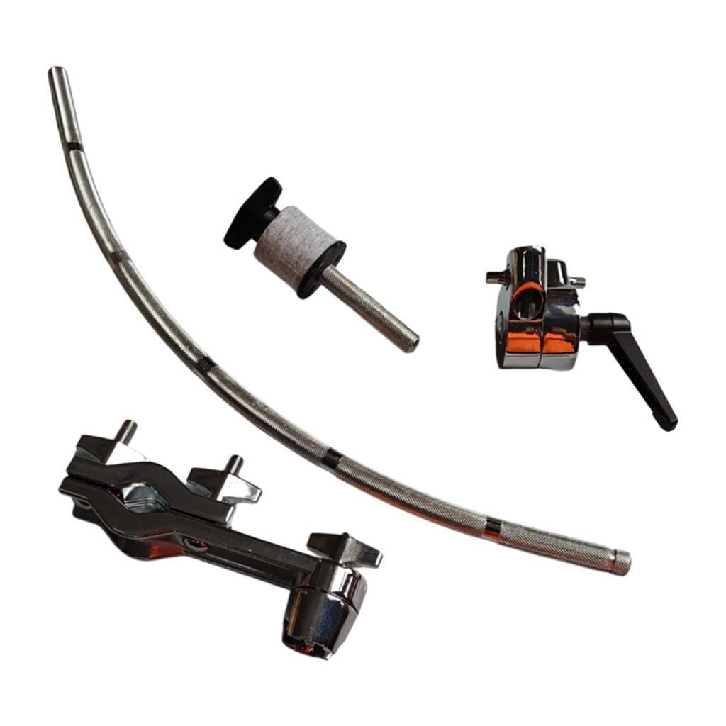 1 Pezzo Attacco Piatti Stacker Accessorio Hardware Supporto Strumento Percussione Stabilità Elevata Materiale Zinco Adatto per Gruppi Musicali Prove P, con Staffa di
