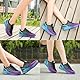 Hitmars Laufschuhe Damen Turnschuhe Luftpolster Sneaker Atmungsaktiv Sportschuhe Leicht Joggingschuhe rutschfest Straßenlaufschuhe Walkingschuhe Fitness Running Outdoor Schwarz EU 38