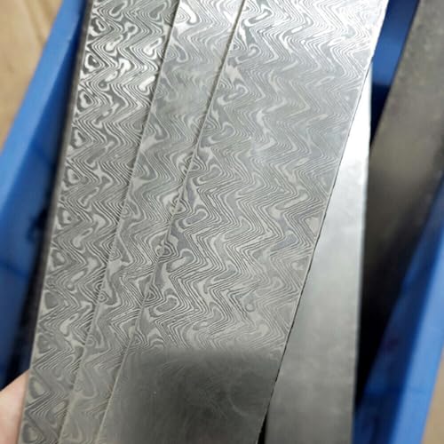 TEAMWILL Damascus Steel Billet