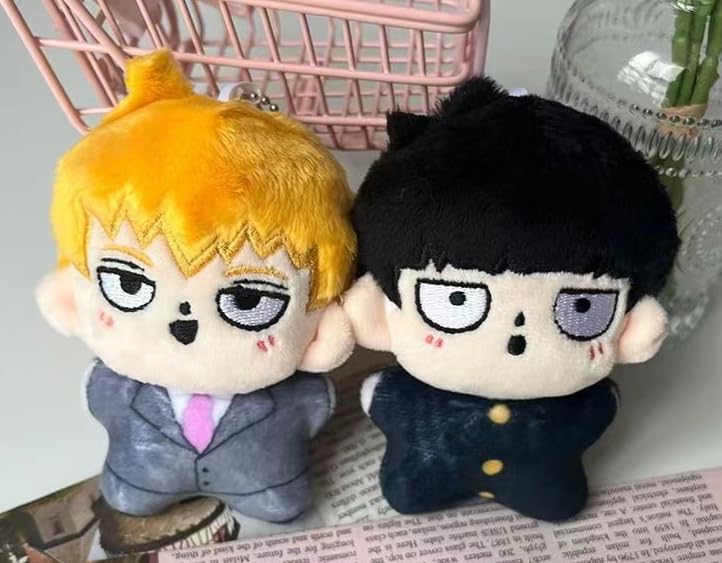 Amazon.co.jp: モブサイコ100 ぬいぐるみ 霊幻新隆 影山茂夫 グッズ
