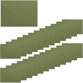 Pack of 25 Envelopes for Weddings and Holidays