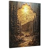 Plusieurs options de taille : l'art mural décoratif sur toile pour chambre à coucher est disponible dans une variété de tailles : S (20,3 x 30,5 cm), standard (30,5 x 40,6 cm), L (40,6 x 50,8 cm). Choisissez la taille de l'art mural qui vous convient.