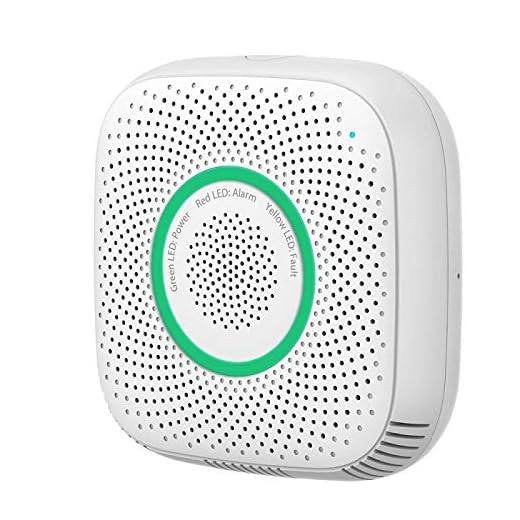 SMARSECUR TY-SMK-87 Smart Wi-fi Propane/Natural Gas Detector for Home - Gas Leak Detector,High Sensitivity LPG LNG Coal Natural Gas Leak Detection, Alarm Monitor Sensor Home/Kitchen