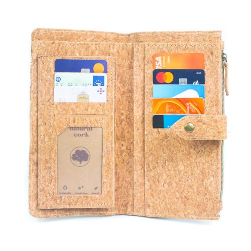 Generic Natural Cork Print Women's Cardholder Wallet (11)4