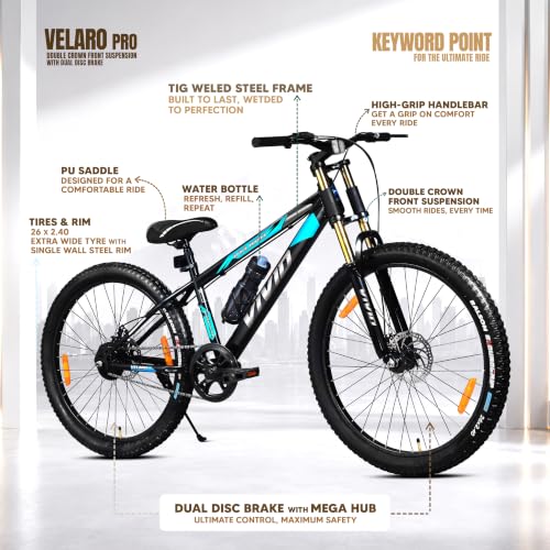 Leader Store Leader Vivid Valero Pro 26T Single Speed MTB Cycle - - Image 6