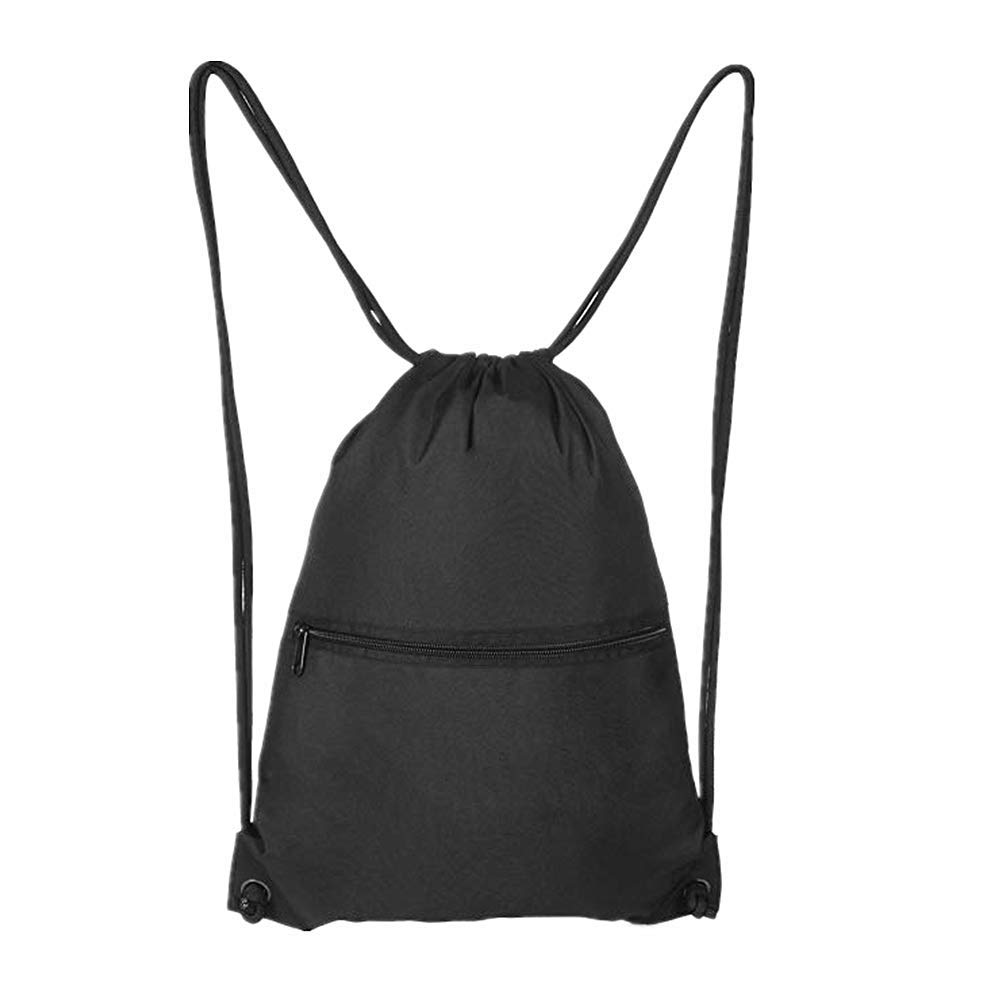 plain black pe bag