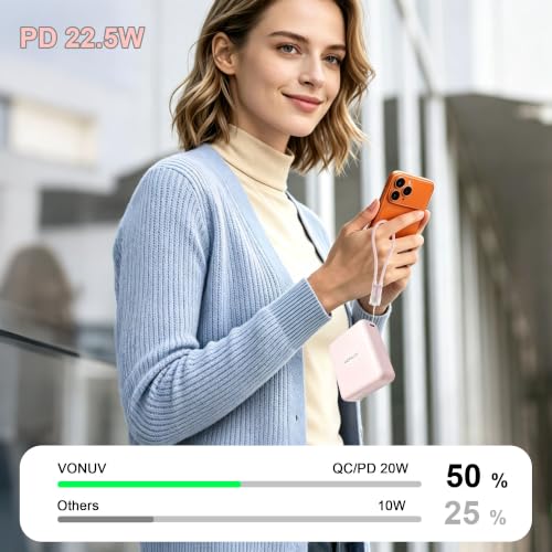 VONUV 10,000mAh Magnetic Power Bank $16.80 w/ Code + 58% Off Code P74QHUAY - image 7