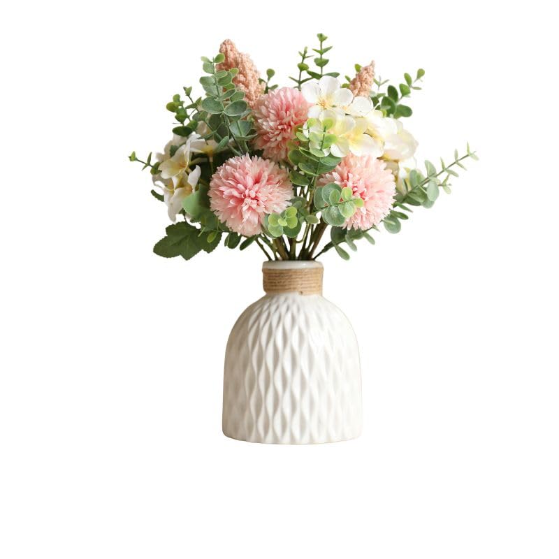 haloywb Ultra-realistic Artificial Flowers - Purple/Pink/Blue, Create Atmosphere, Suitable for Home, Wedding, Office and Other Decorative Ornaments - No Fading, No Fragrance, Realistic Texture