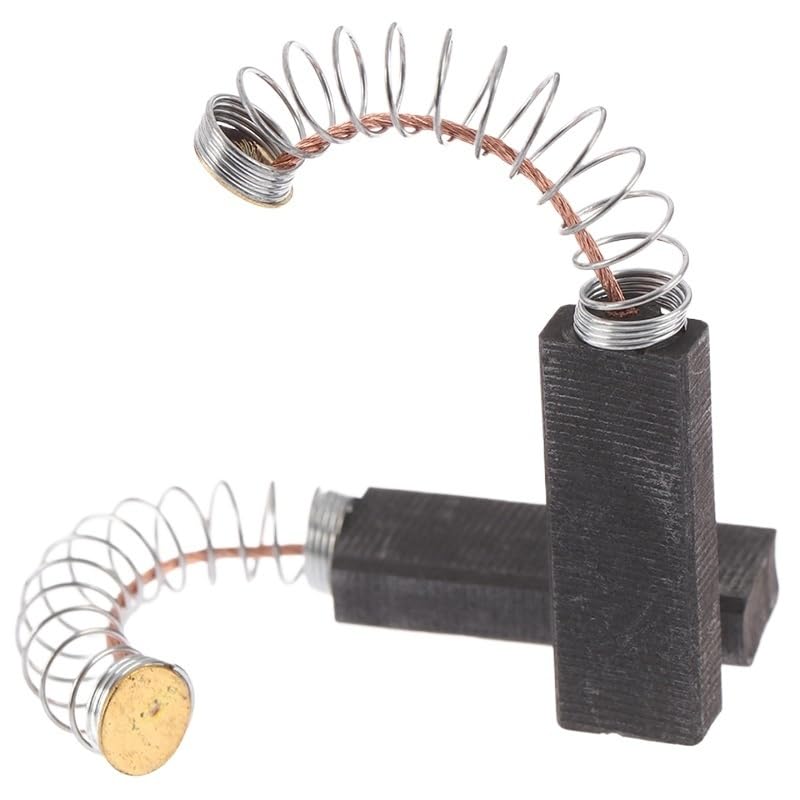 Set di 2 spazzole in carbonio per motore, 32 x 11 x 6 mm, per utensili elettrici e accessori per macinare