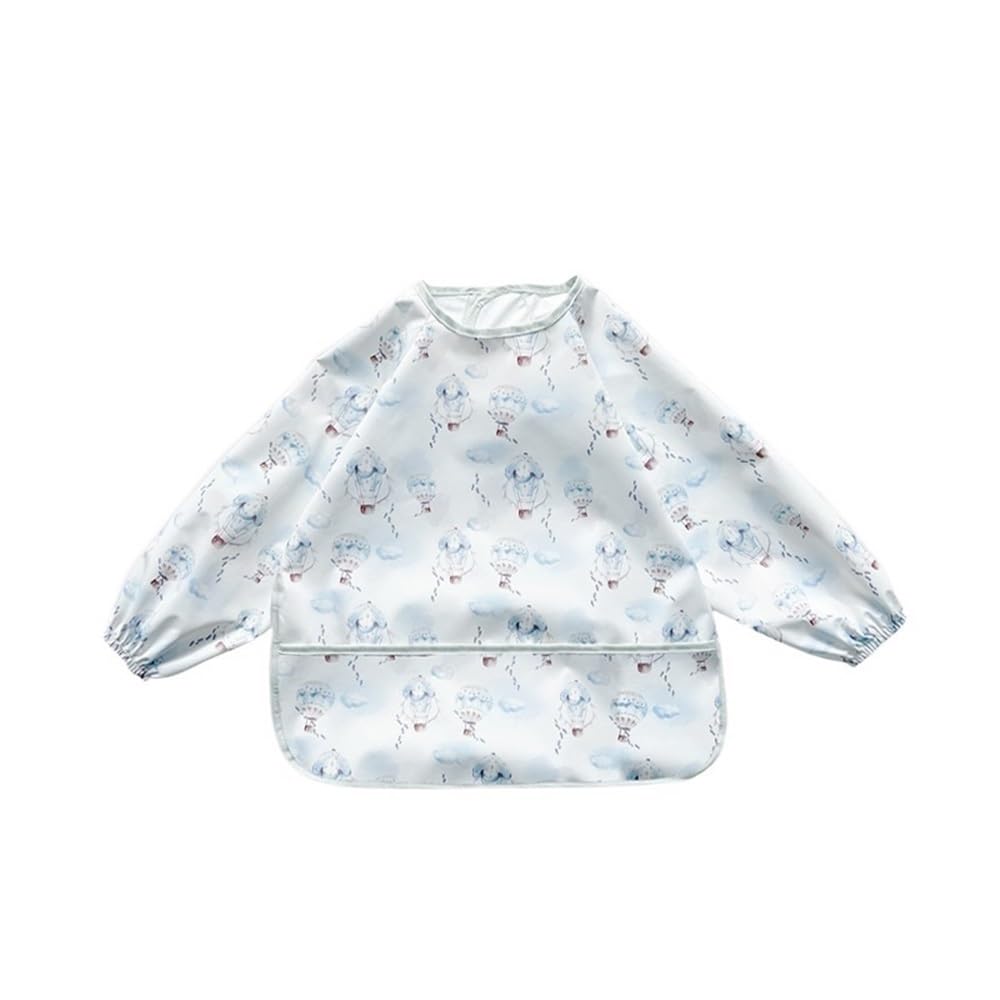 Tablier enfant à manches longues imperméable et réglable Style B