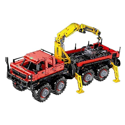n.g. Home Decor Technic Offroad Truck Modellbausatz 24 GHz Ferngesteuerter Truck Modellbausatz 3068 Teile Baustein… – Bild 8