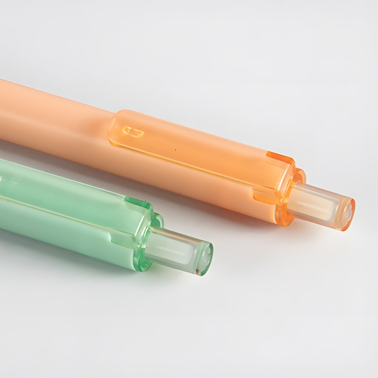 Custom Pens with Name LOGO Plastic Personalized Retractable Rollerball Gel Ink Pen Bulk 100 200 500 Pcs Optional (Blue)
