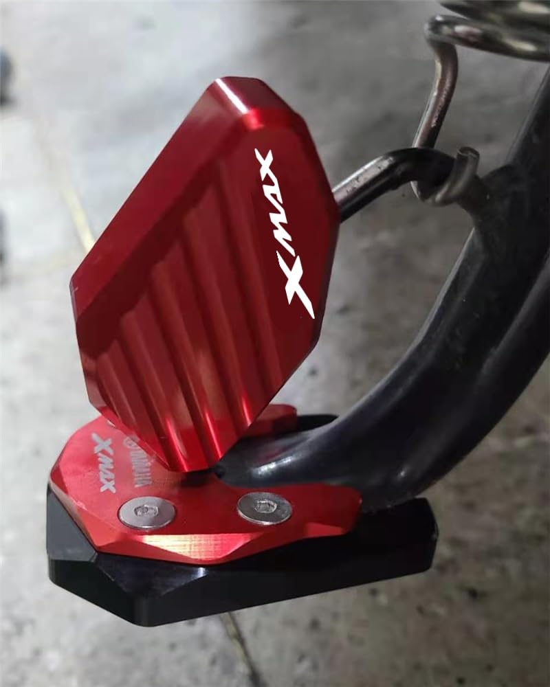 Élargisseur De Béquille Latérale En Aluminium CNC Pour Yamaha Xmax 125 250 300 400 - Noir | Anti-basculement Pour Sol Meuble