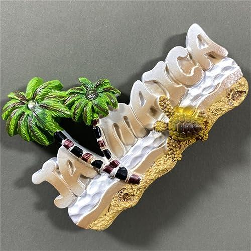 Imán Decorativo Jamaica Creative Letters 3D miniatura 4