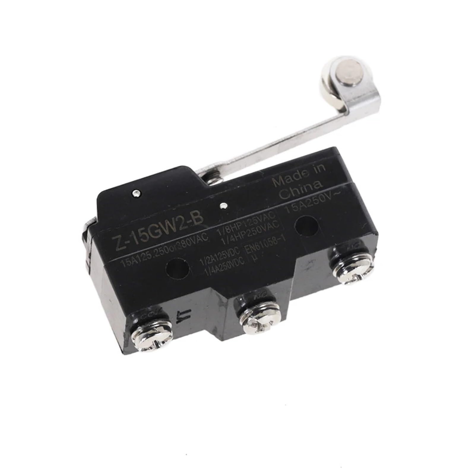BKGWCSOR Z-15GW2-B Limit Switch Switch SPDT Momentary Roller Hinge Arm Lever Limit Switch Switches