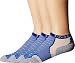 Thorlos Unisex Experia Micro Mini 3-pair Pack Royal Blue Socks LG (Men's Shoe 10.5-11.5)