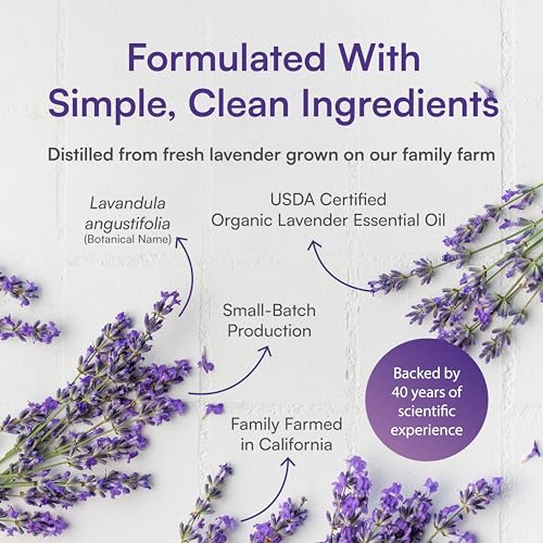 Aceite esencial de lavanda 100% puro y orgánico 10 ml miniatura 3