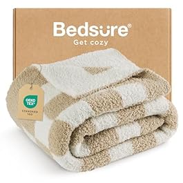 Bedsure Fall Checkered...