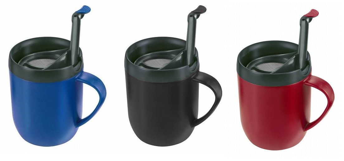 Zyliss Blue/Black/Red 3 X Mug
