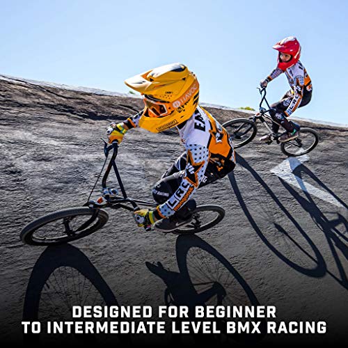 image for Mongoose Title Pro BMX Race Bike with 20-Inch Wheels in Red for Beginn