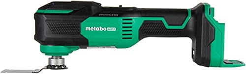 Metabo HPT Multiherramienta oscilante MultiVolt de 18 V Solo herramienta - Sin batería Corte de alta velocidad Baja vibración y ruido Garantía