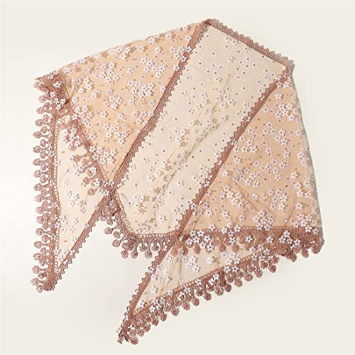 Women Catholic Lace Mantilla Head Veil Scarf Cathedrals Church Chapel Lace Head Covering Scarf4