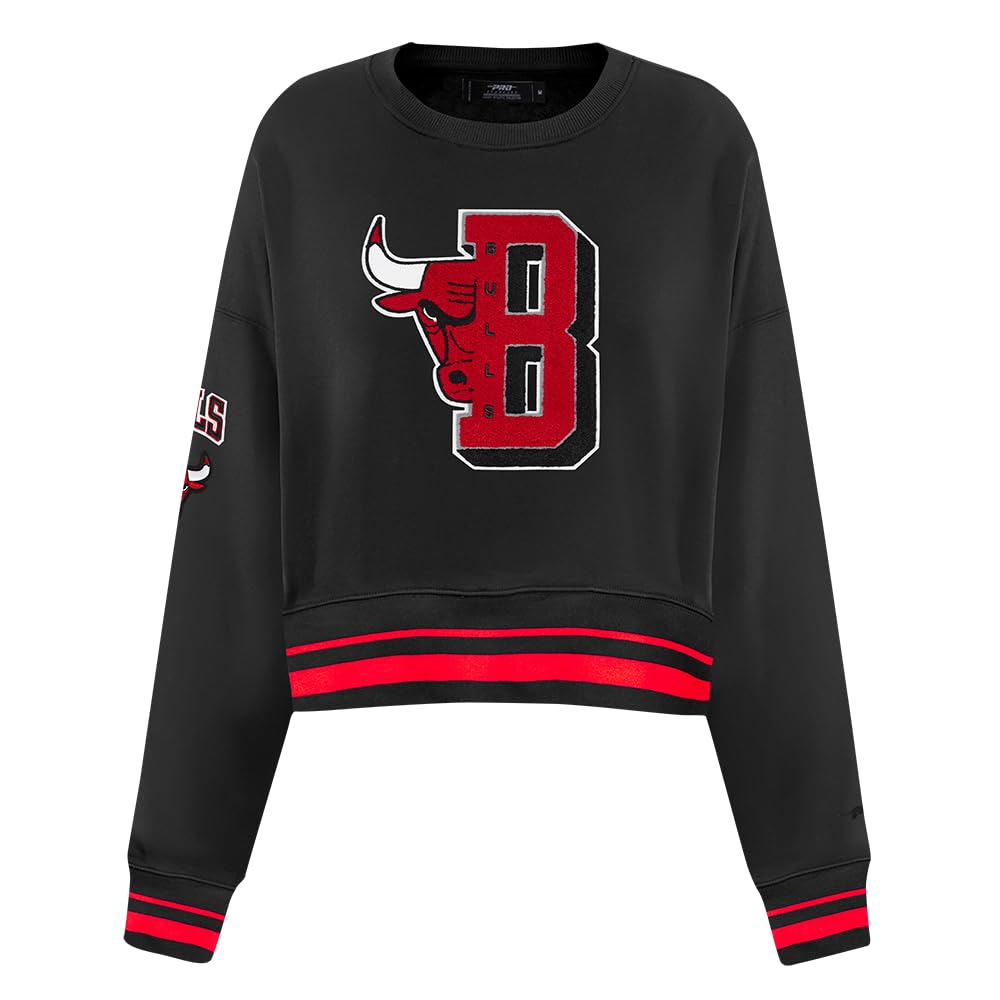 Sudadera NBA mujer cuello redondo algodón rizo francés Pro Standard moda 7