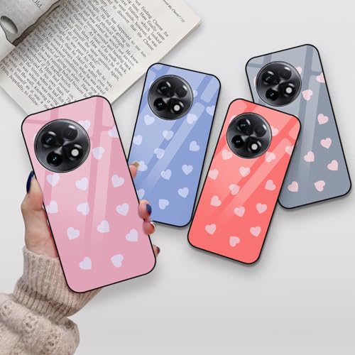Image of COLORflow Back Cover Compatible with OnePlus 11R 5G | Heart Celestial Color Customized | Shockproof TPU Bumper with Camera Protection Back Cover Compatible with OnePlus 11R 5G