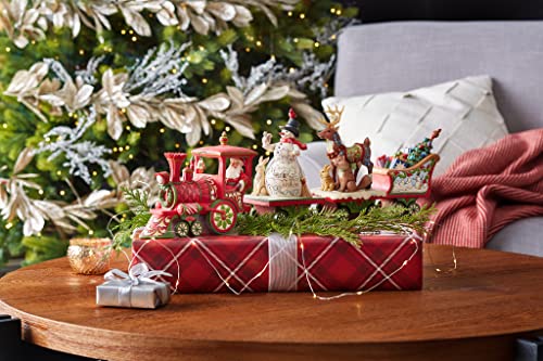 Train de Noël à charbon Enesco souvenir traditionnel fête