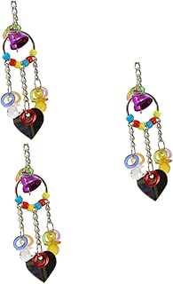 Balacoo Brinquedos Para Periquito Brinquedos Para Periquito Brinquedos Para Mastigar 3 Peças Brinquedo Para Morder Papagaio Brinquedo Para Morder Pássaro Brinquedo Para Pendurar Papagaio