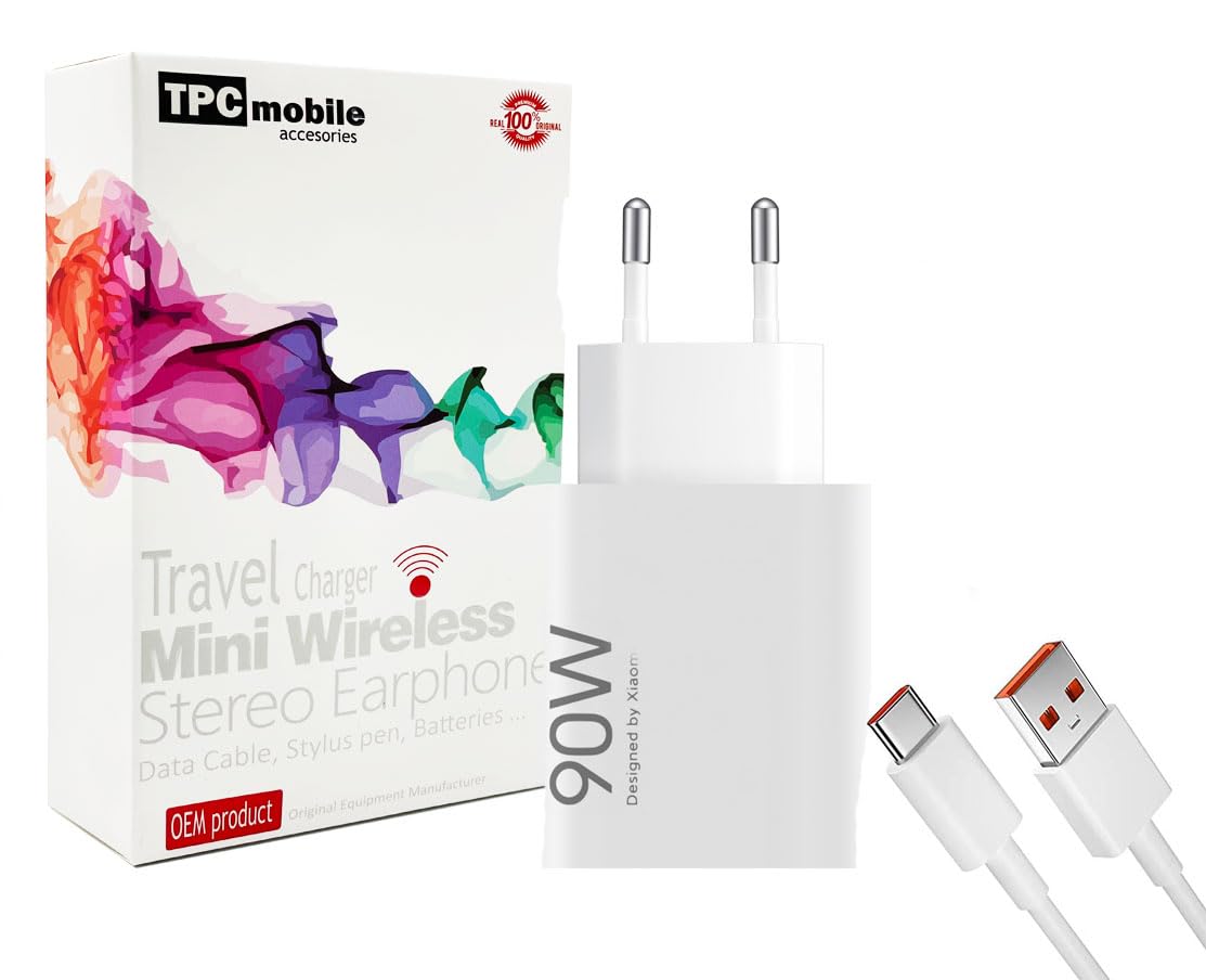 90W Turbo/Hypercharge Charger For Xiaomi 15 14 13 Ultra Type A AC Charger Turbo Charge For Redmi Note 14 13 12 11 10 Pro POCO X7 Pro F7 F6 X6 M6 X5