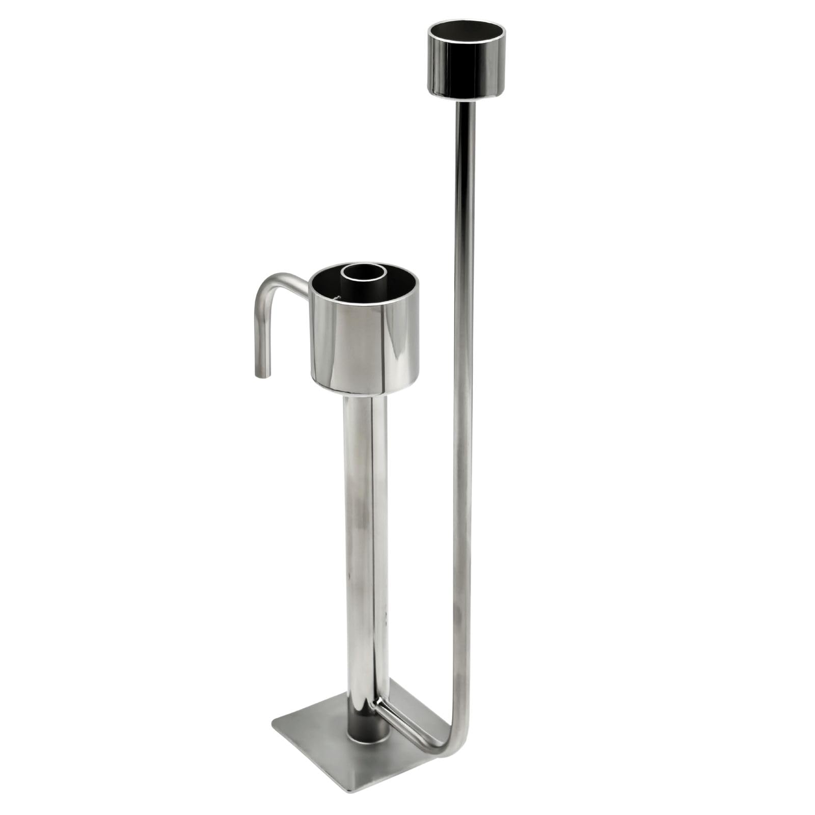 Perroquet au Acier Inoxydable 37 cm - Éprouvette en Acier - Récepteur pour Thermomètre