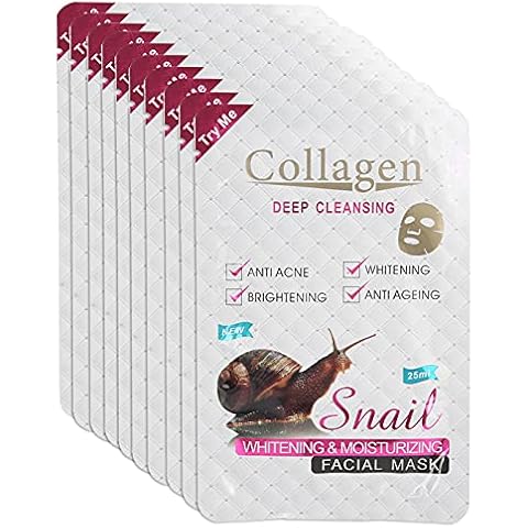 Sonew Máscara Facial de Esencia de Caracol Hidratante y Antienvejecimiento Cover