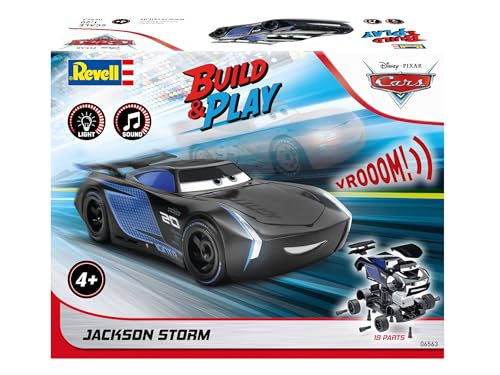 Revell 06563 Build & Play: Jackson Storm Disney-Cars, With Authentic Lights & Sounds - Image 2