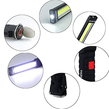 Amazon.co.jp: q-yuan kmrfire LED 作業灯 ワークライト 強力COB