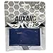 Auxano Shin Guard Stay (Reversible) - Navy Blue/White