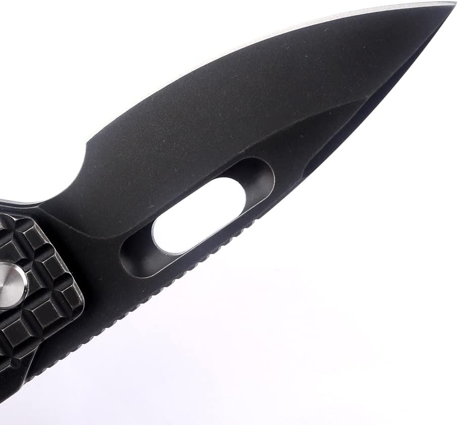 pocket knife turner M390 steel sheet titanium handle folding knife ball bearing, with clip, for camping survival and EDC