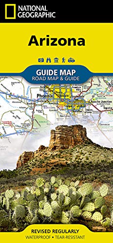Arizona (National Geographic Guide Map): State Guide Maps - mostforread 
