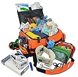 Lightning X Jumbo Medic First Responder EMT Trauma Bag Stocked First Aid Trauma Fill Kit D